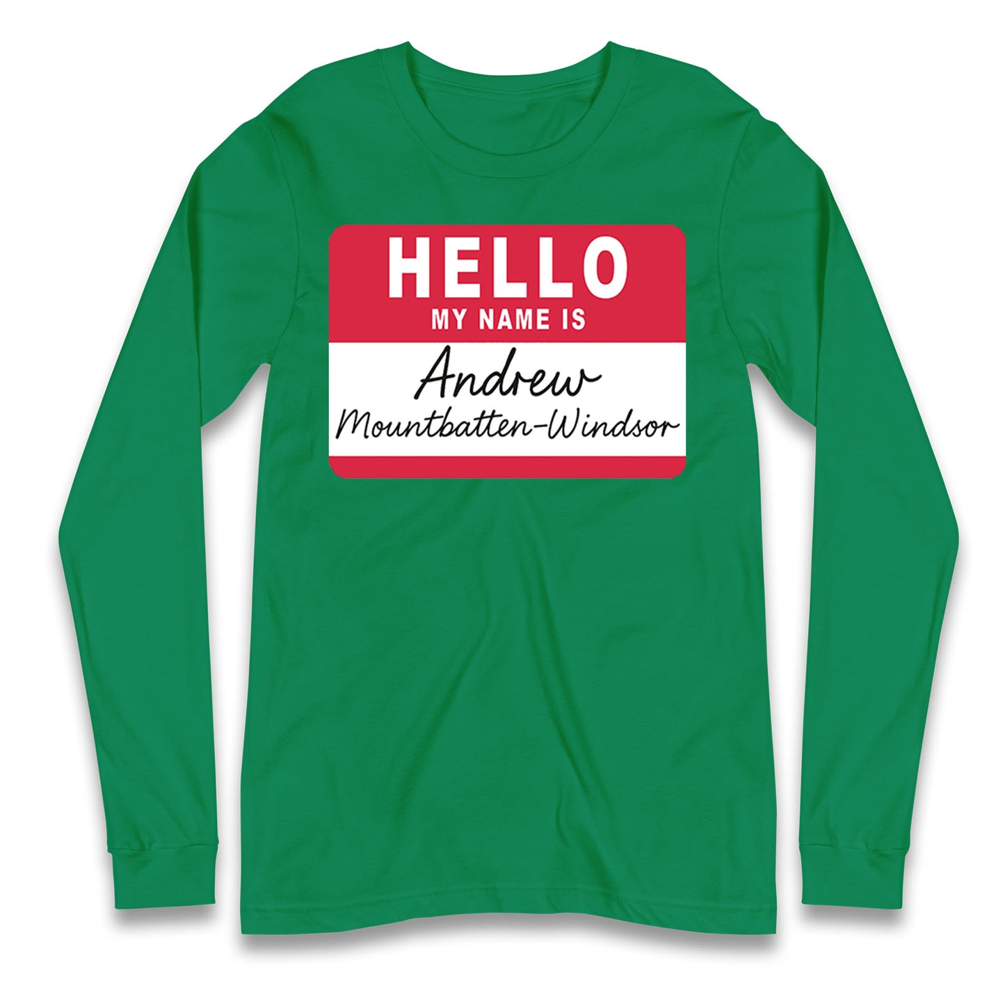 Andrew Mountbatten Windsor Longsleeve T Shirt
