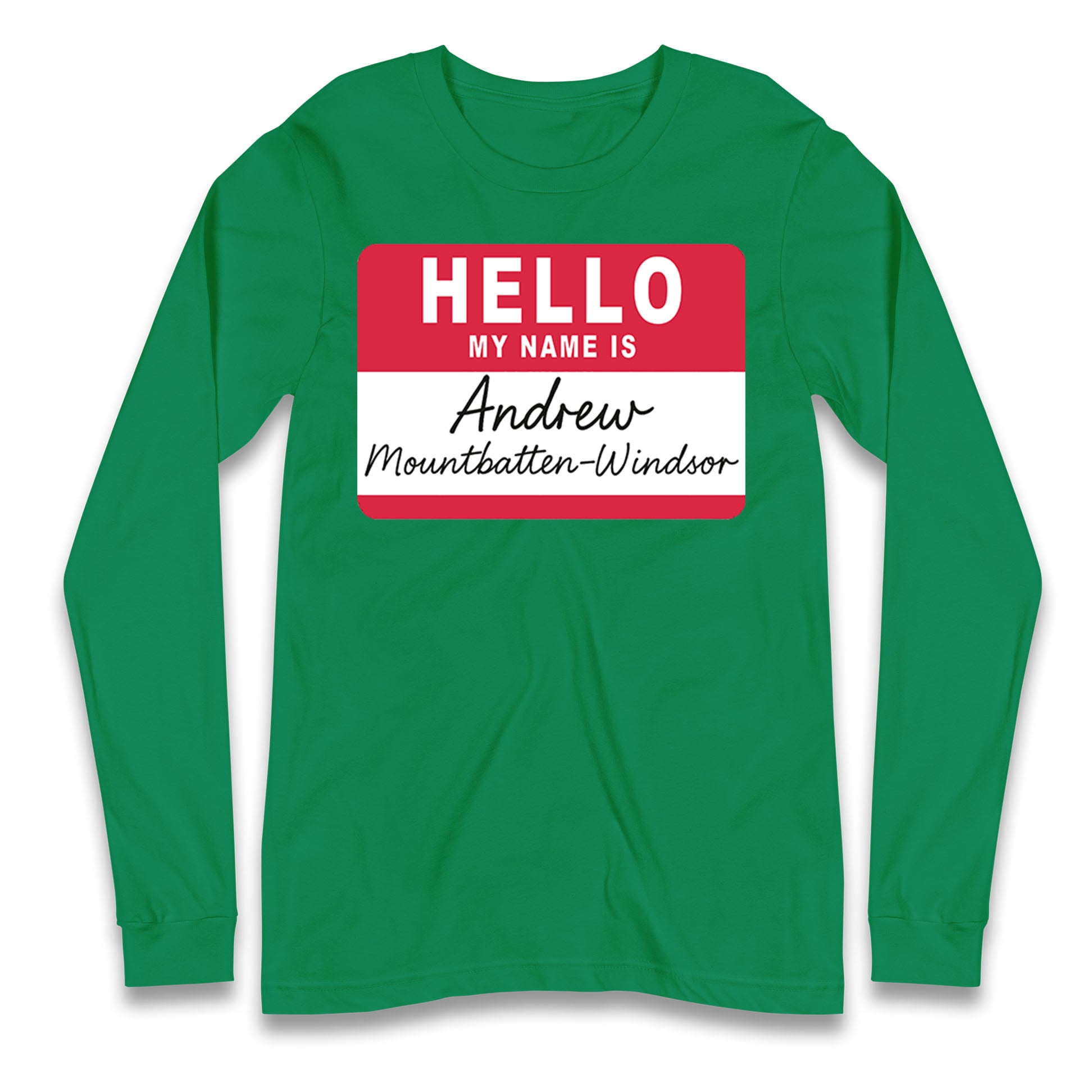 Andrew Mountbatten Windsor Longsleeve T Shirt