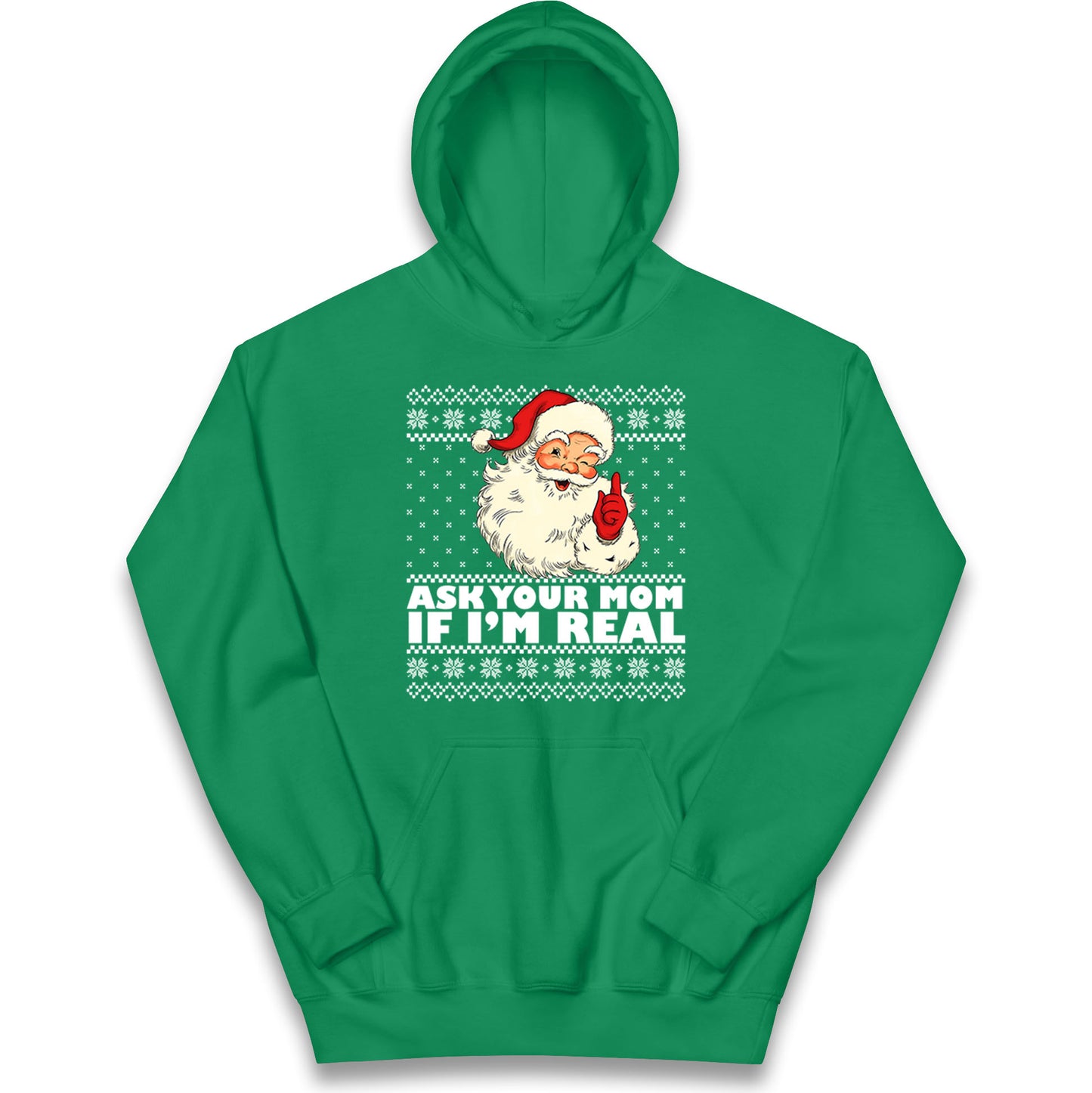 The Real Santa Kids Hoodie