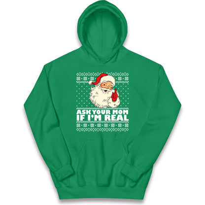 The Real Santa Kids Hoodie