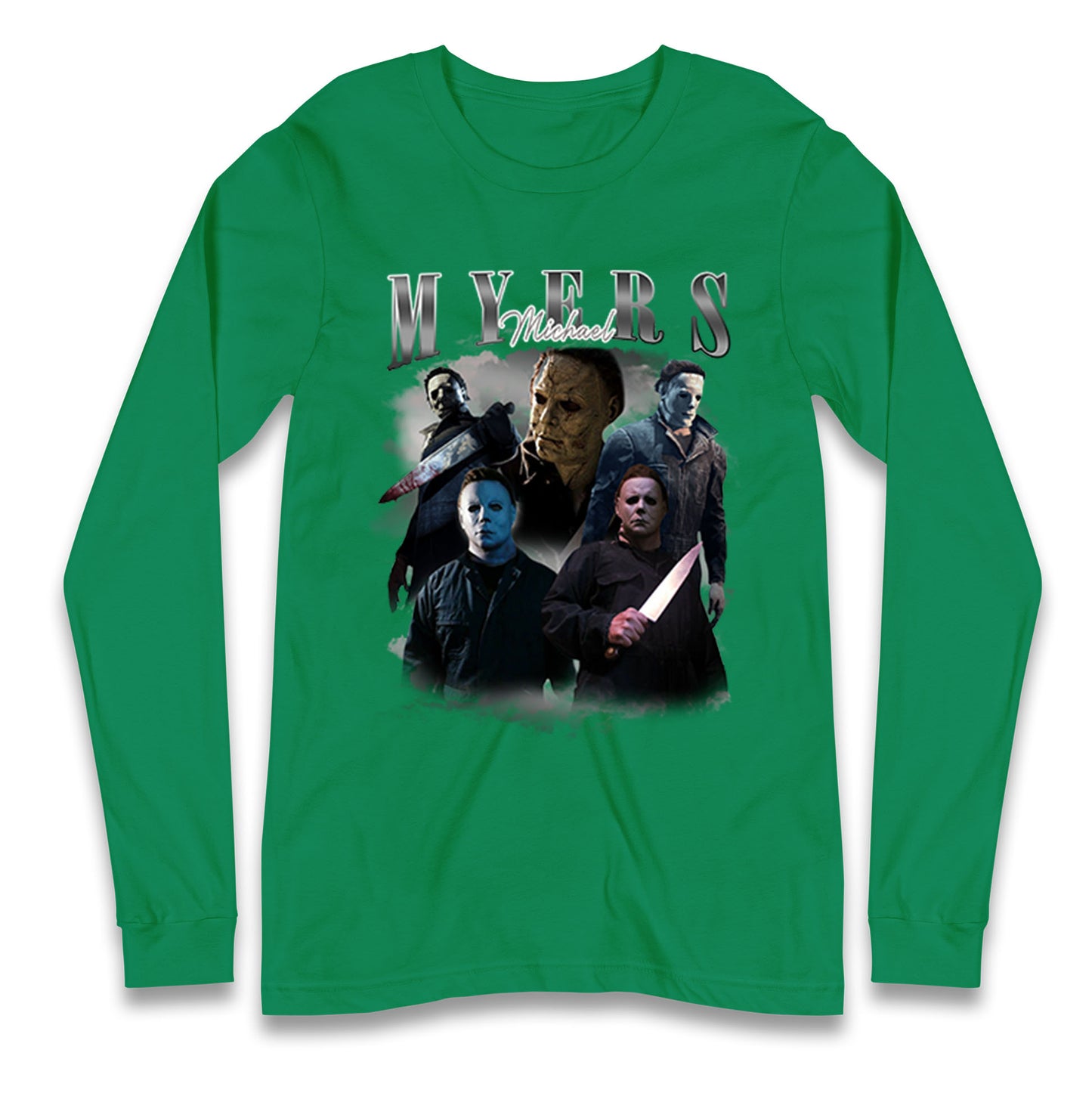 Michael Myers Serial Killer Halloween Bootleg Long Sleeve T Shirt