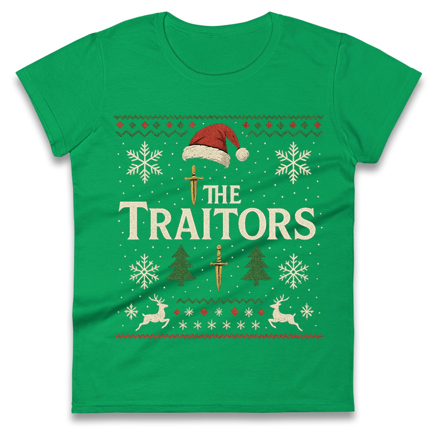 The Traitors Christmas Ladies T Shirt