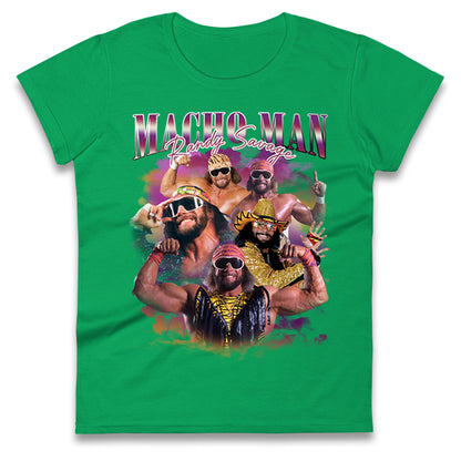 Macho Man Bootleg Womens t shirt