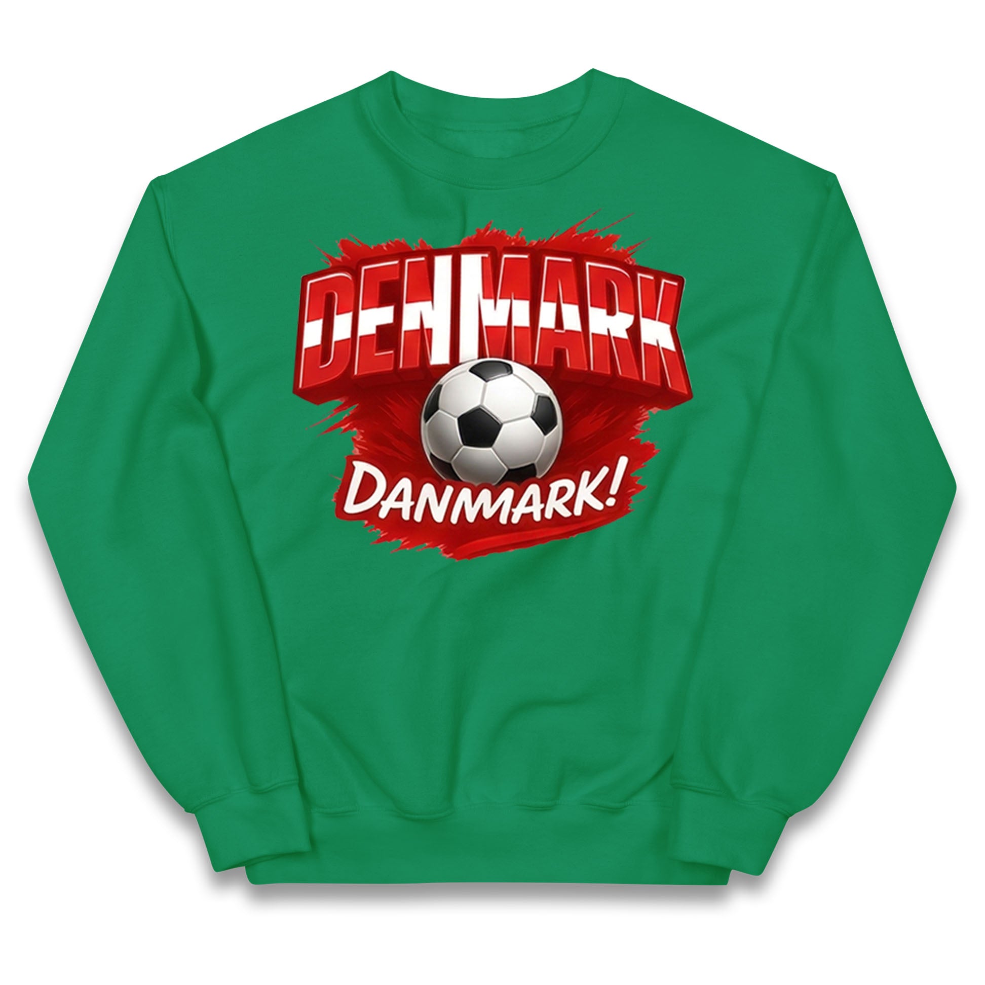 Denmark Retro World Cup Kids Jumper