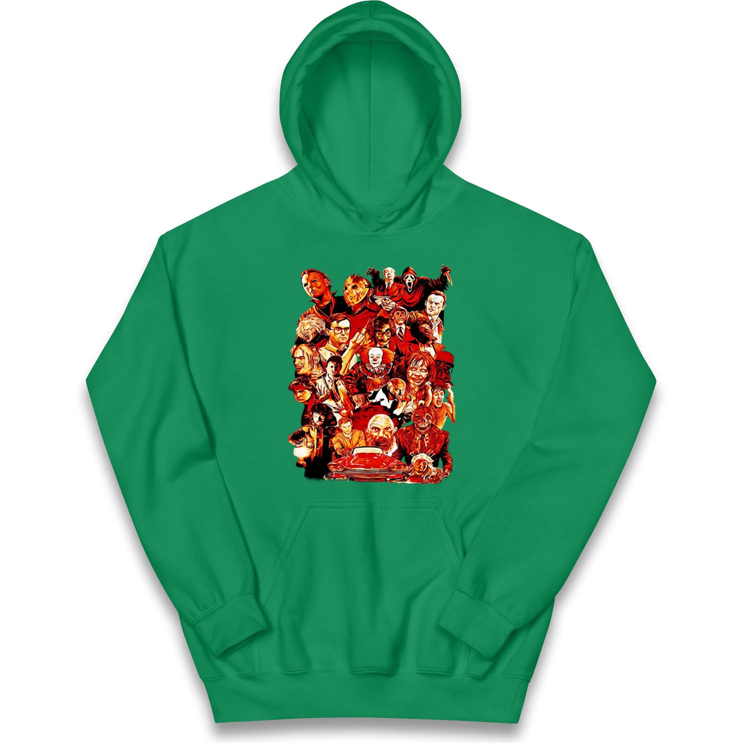 Horror Characters Halloween Kids Hoodie