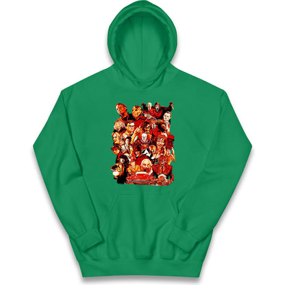 Horror Characters Halloween Kids Hoodie