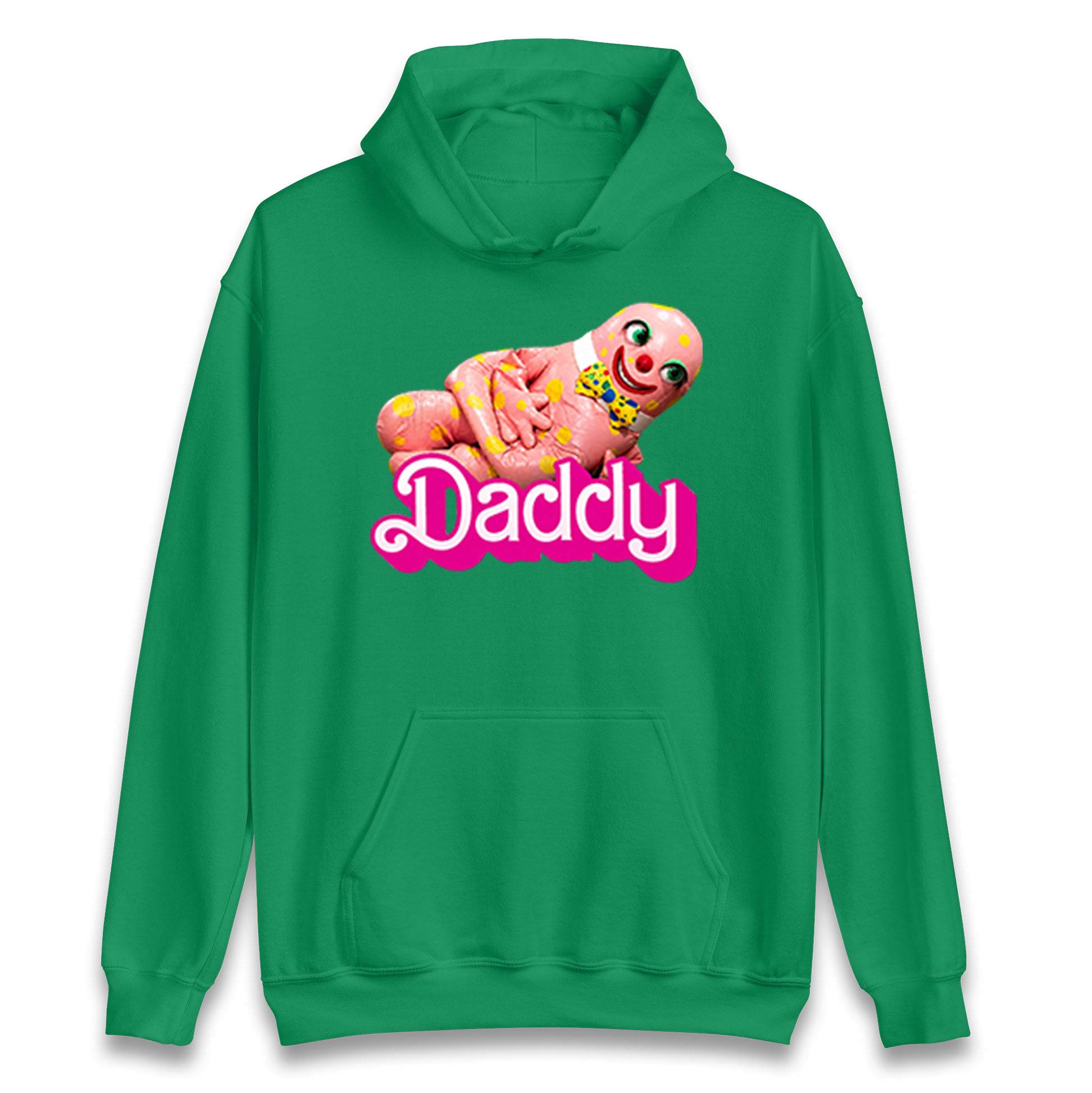 Funny Mr Blobby Daddy 90s Retro Hoodie