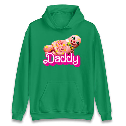 Funny Mr Blobby Daddy 90s Retro Hoodie