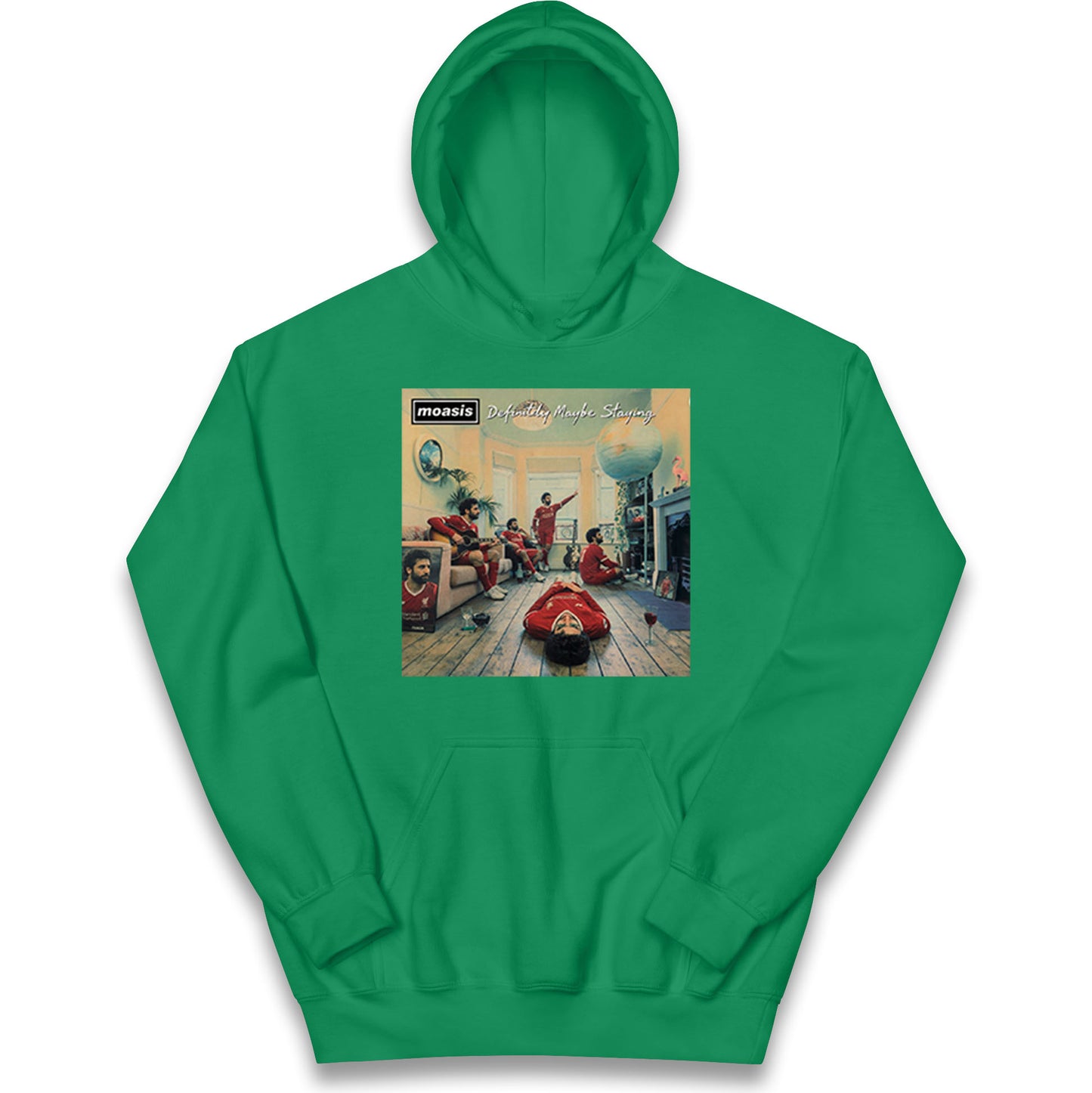 Mo Salah Oasis Liverpool Football Kids Hoodie