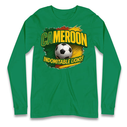 Cameroon Retro World Cup Longsleeve T Shirt 
