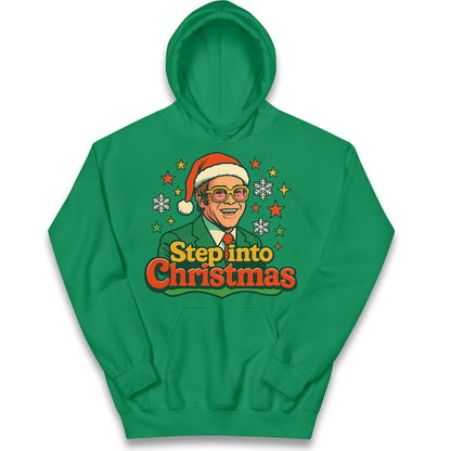 Elton John Christmas Kids Hoodie 