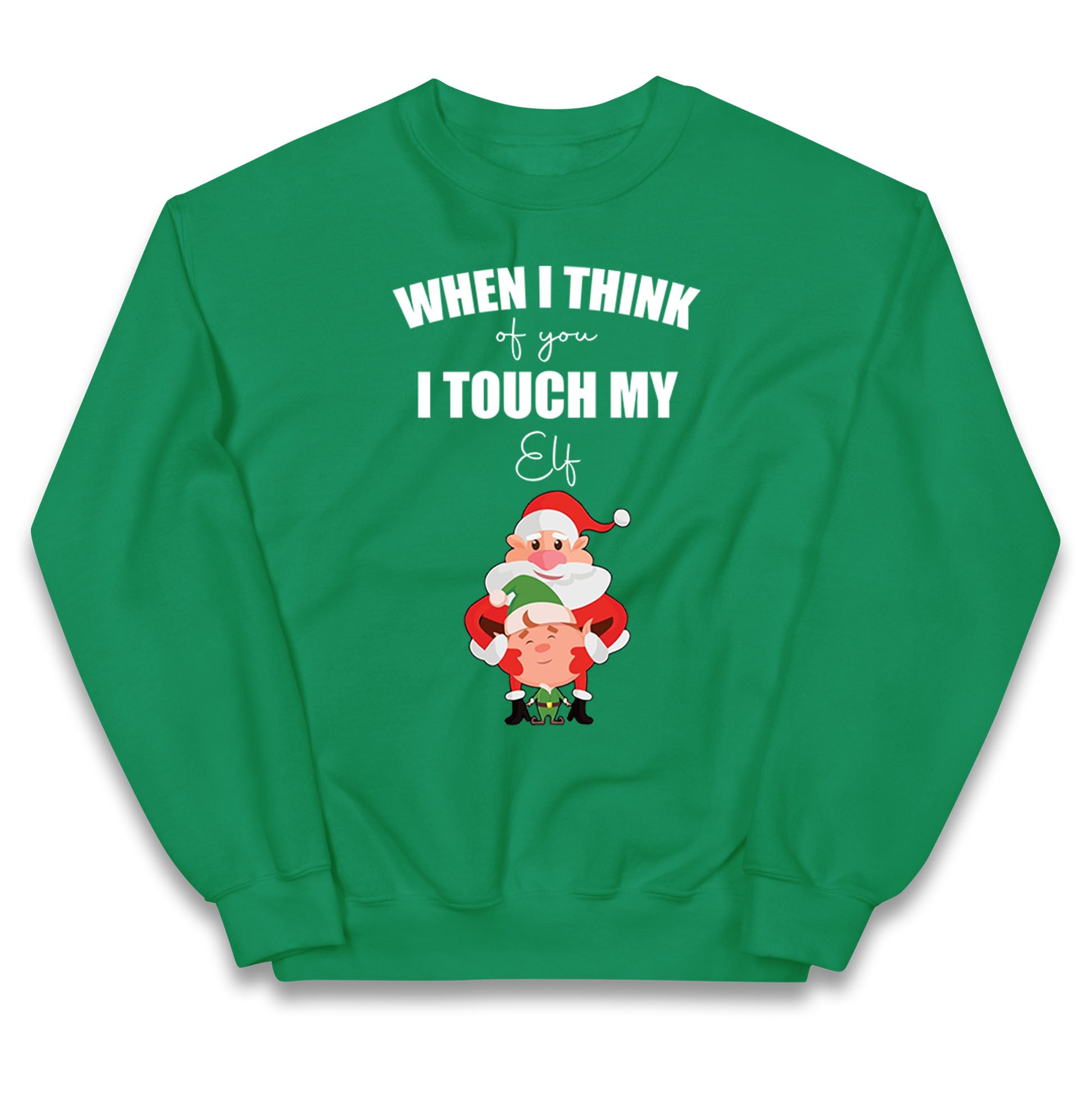 Santa Elf Christmas Kids Jumper