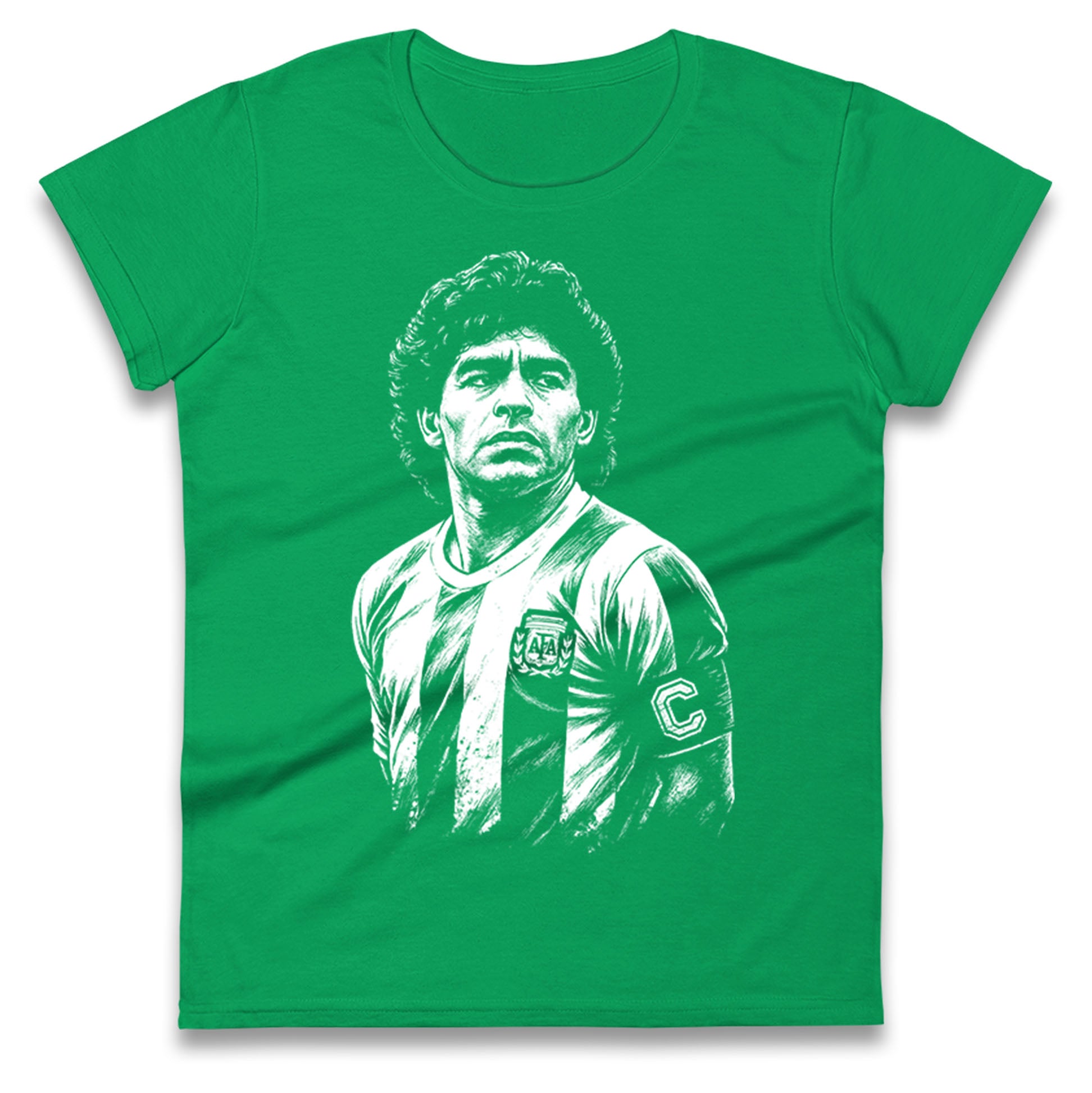 Maradona Argentina Ladies T Shirt