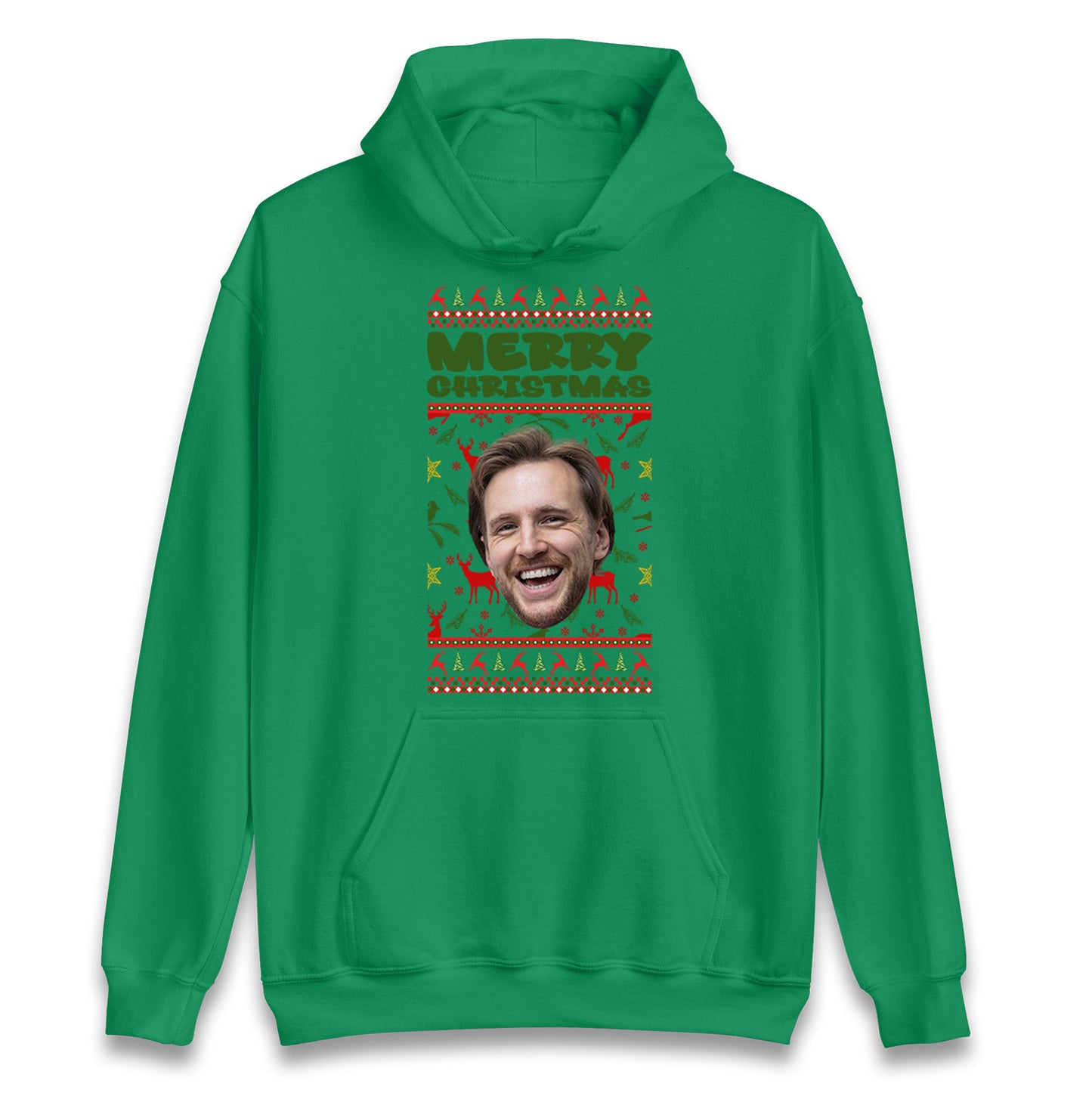Personalise Merry Christmas Hoodie
