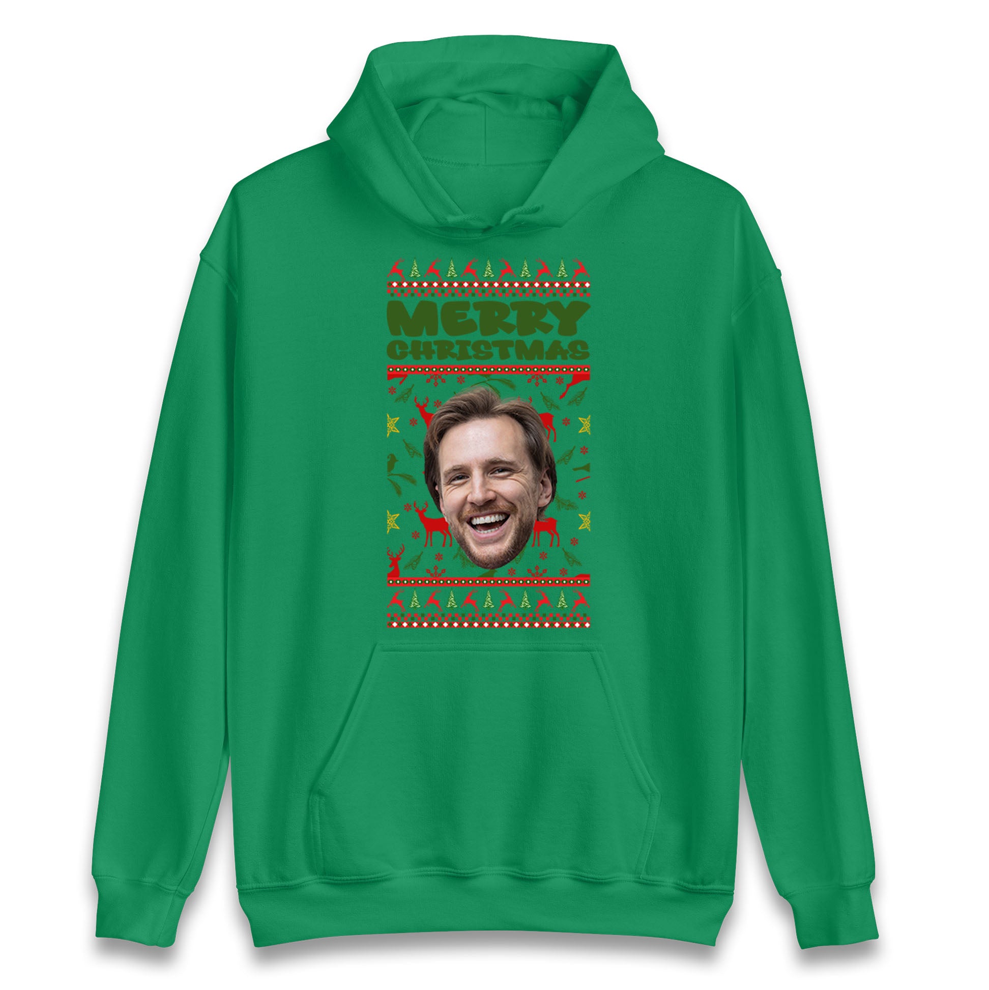 Personalise Merry Christmas Hoodie

