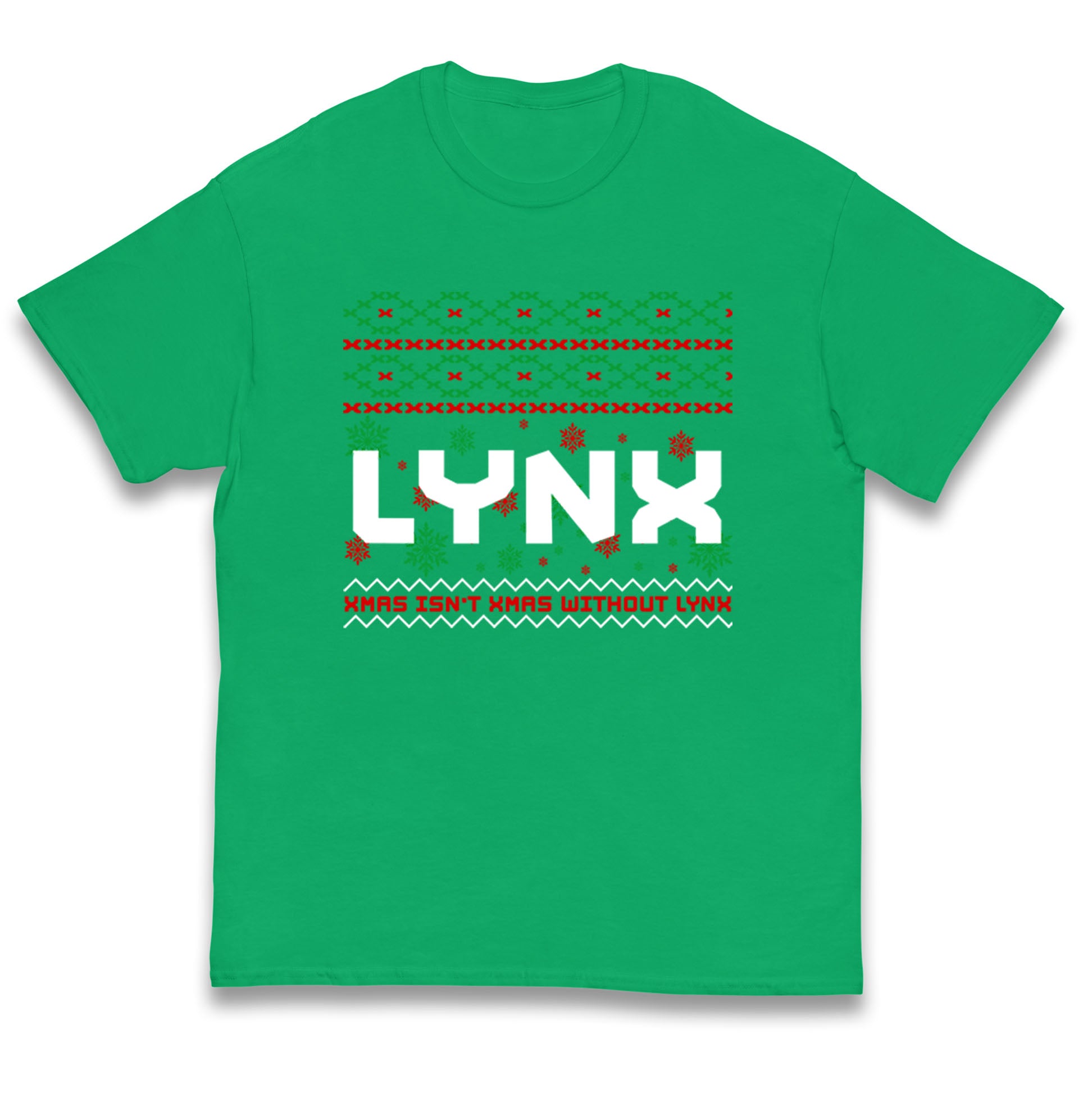 Lynx Christmas Kids T Shirt