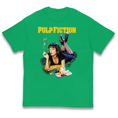 Uma Thurman Pulp Fiction Kids T Shirt