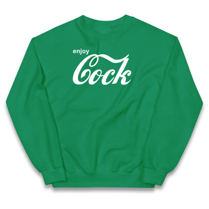 Coke Funny Christmas Kids Jumper
