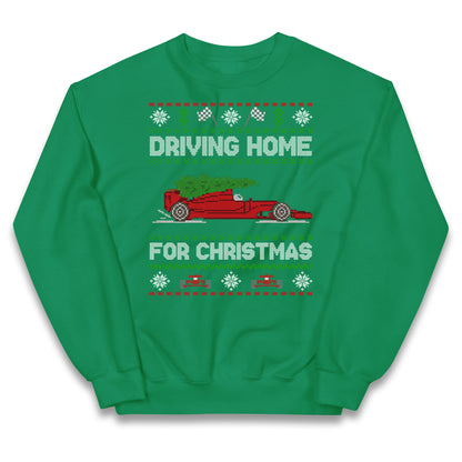 F1 Christmas Kids Jumper
