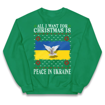 peace in ukraine jumper