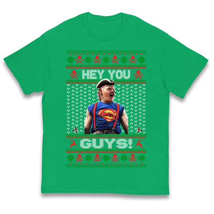 Goonies Sloth Christmas Kids T Shirt