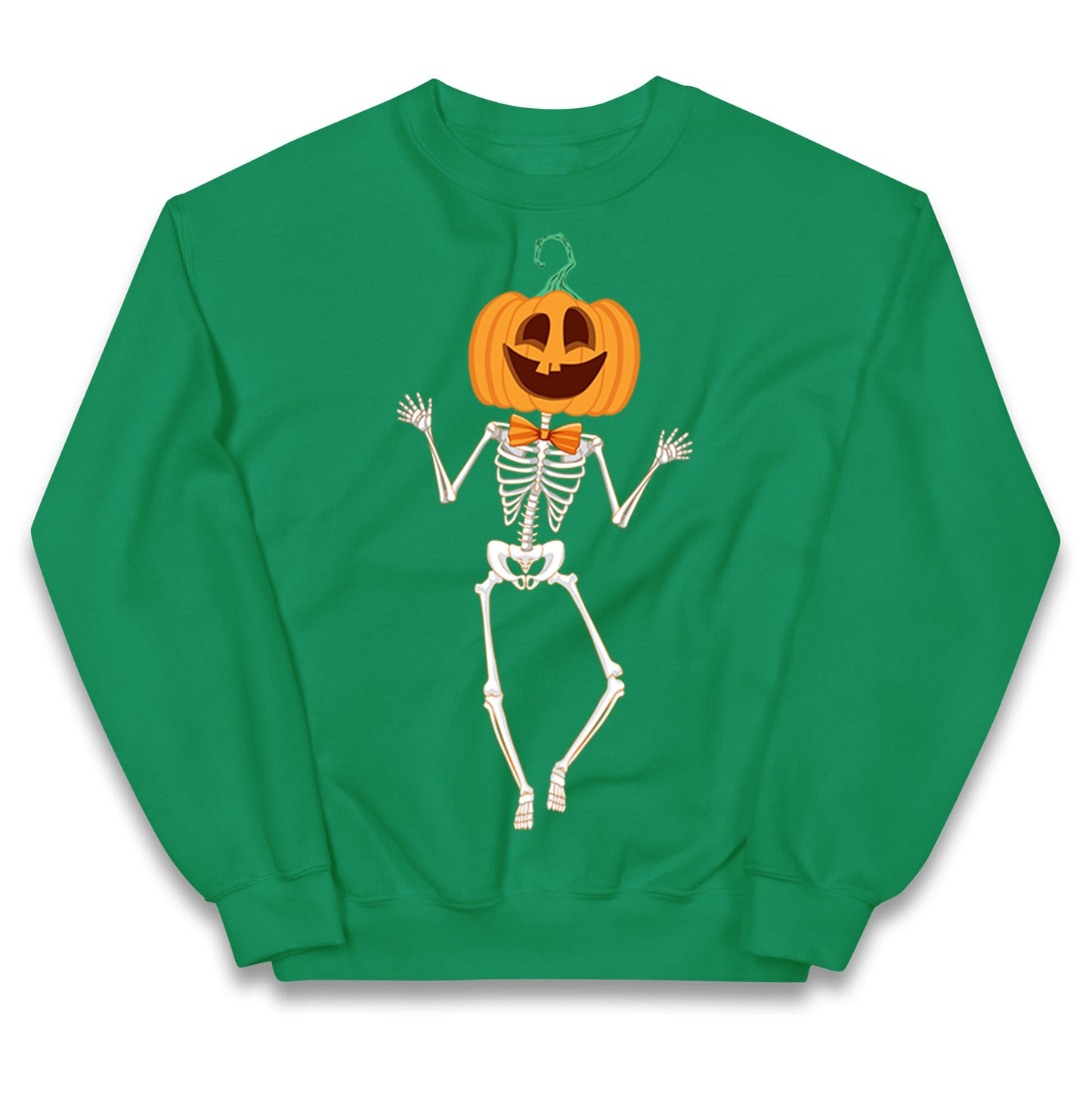 Pumpkin Skeleton Halloween Jumper
