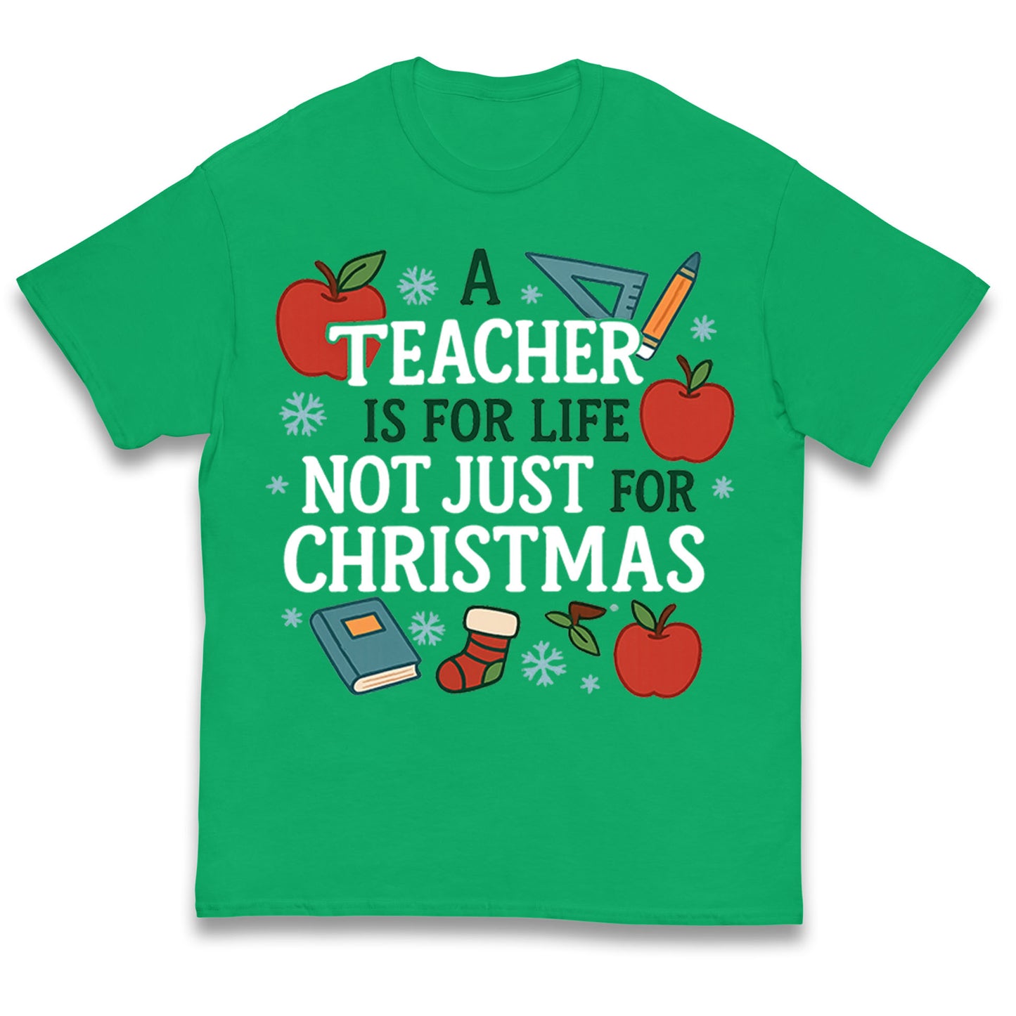 Teacher Christmas Kids T Shirt