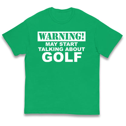 Golf Lover Kids T Shirt