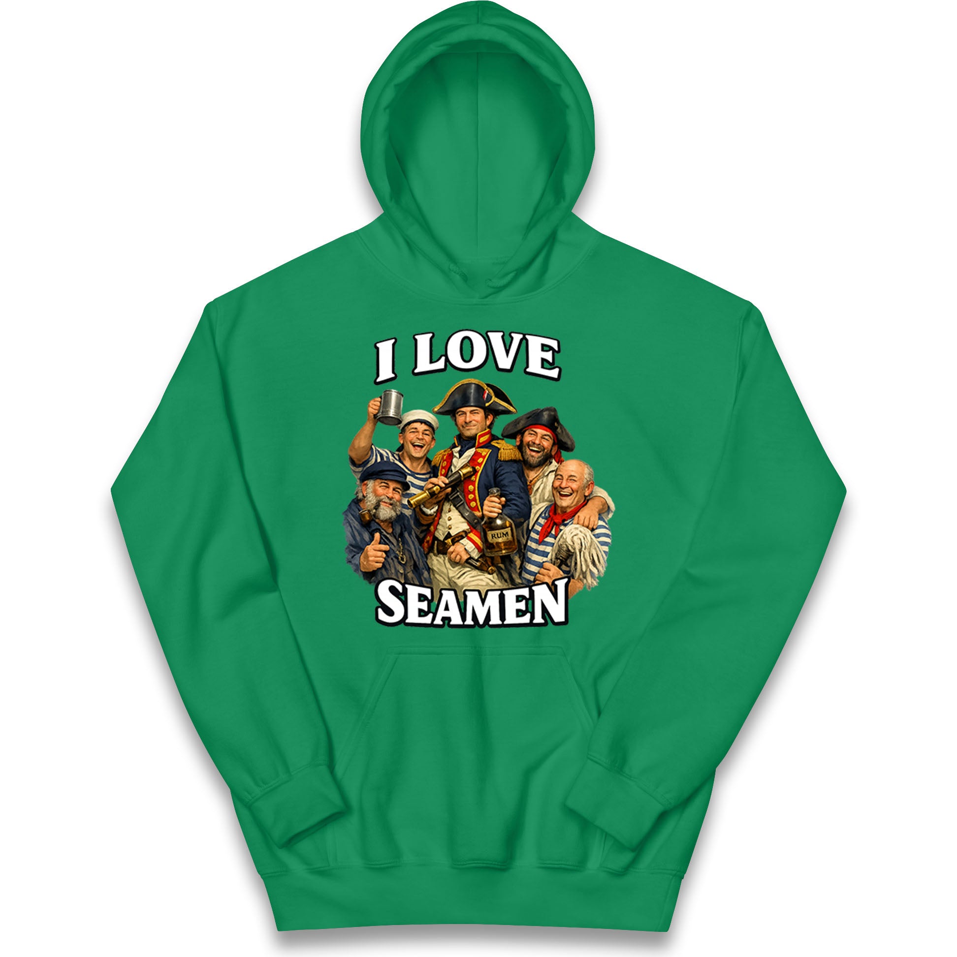 I Love Seamen Funny Cringe Meme Offensive  Kids Hoodie