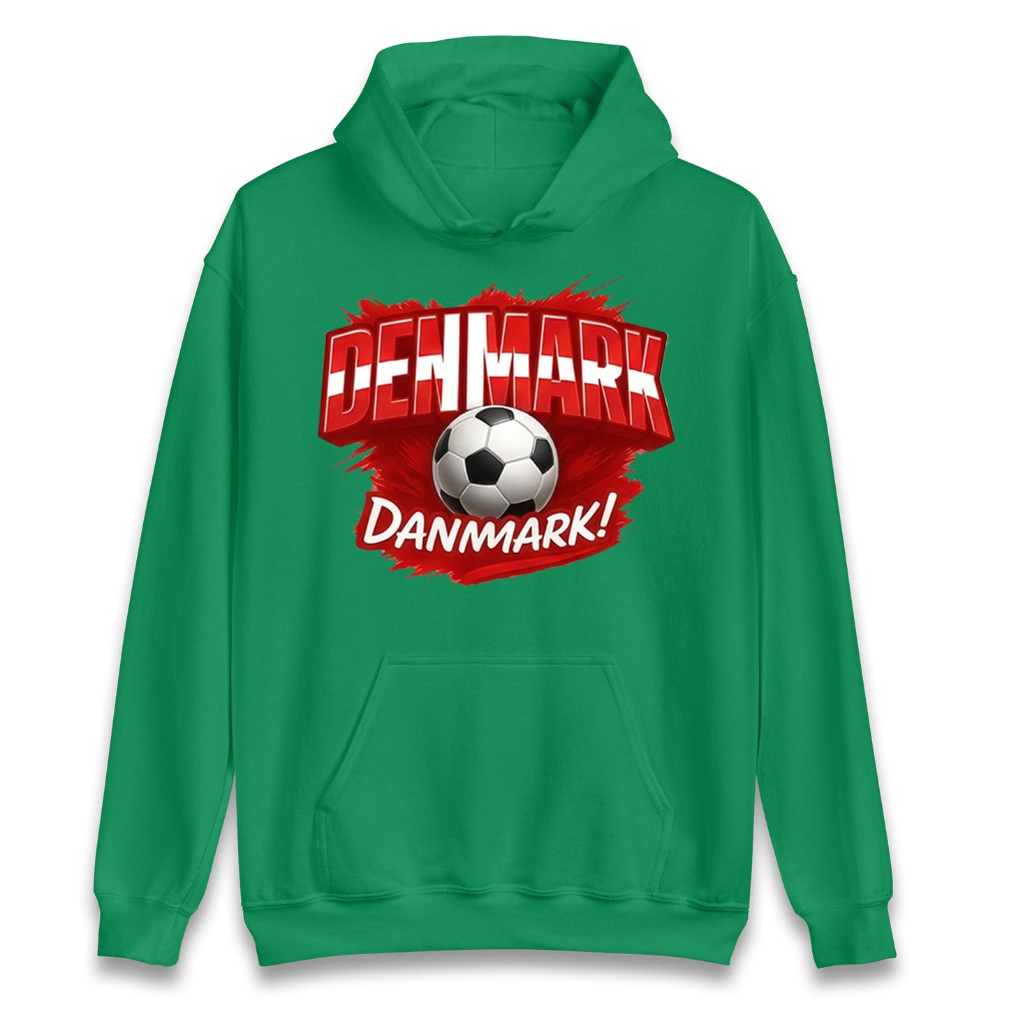 Denmark Retro World Cup Hoodie