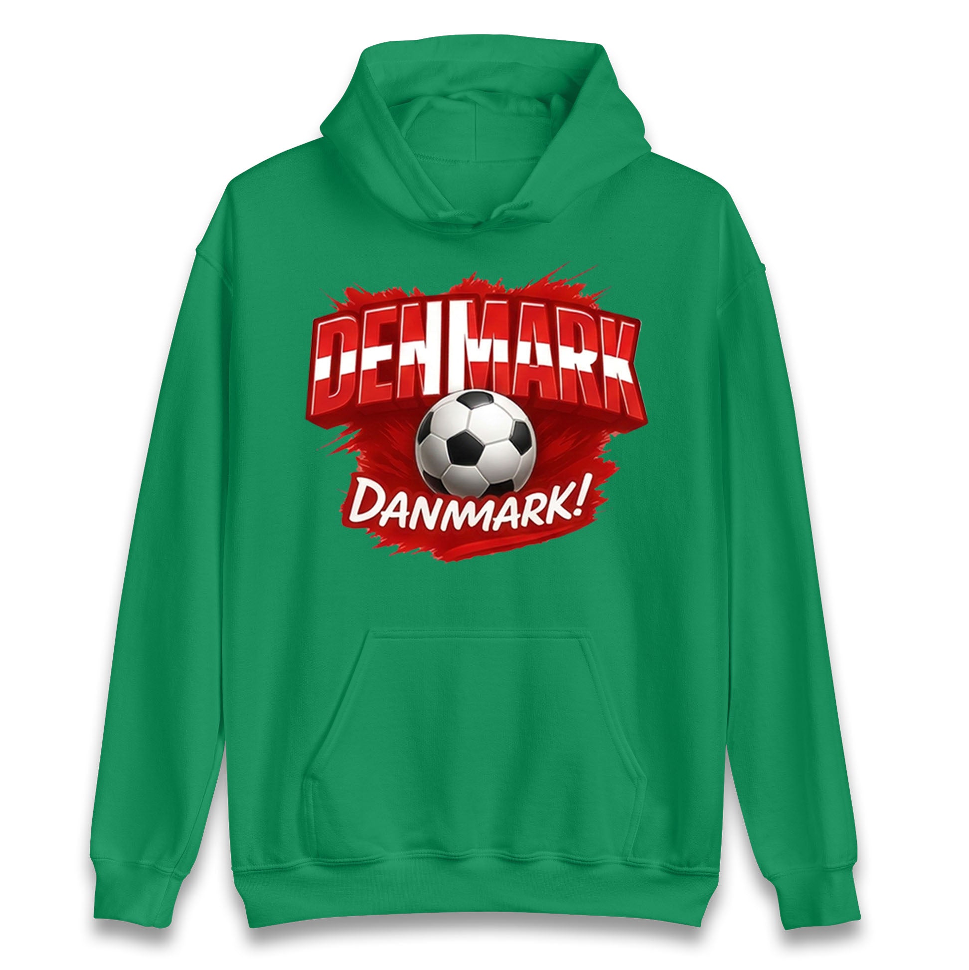 Denmark Retro World Cup Hoodie