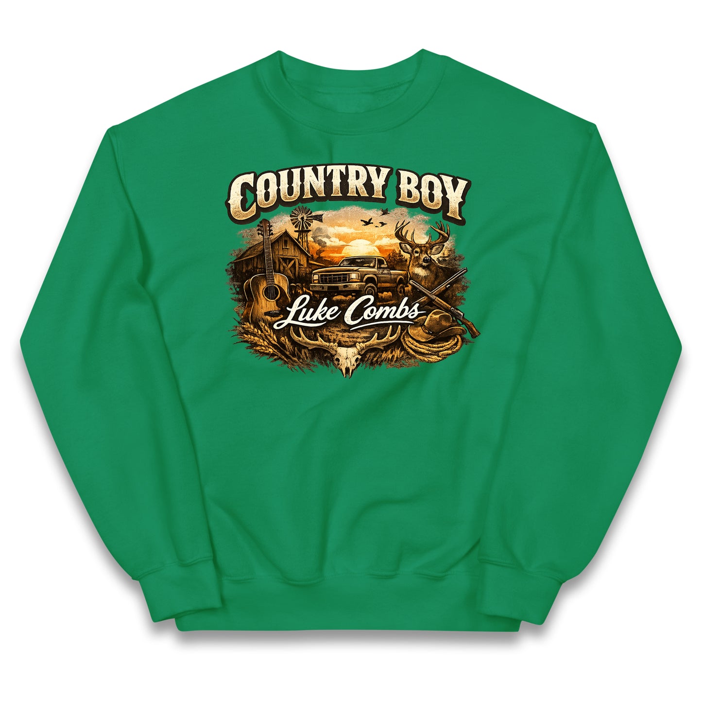 Luke Combs Country Music Kids Jumper