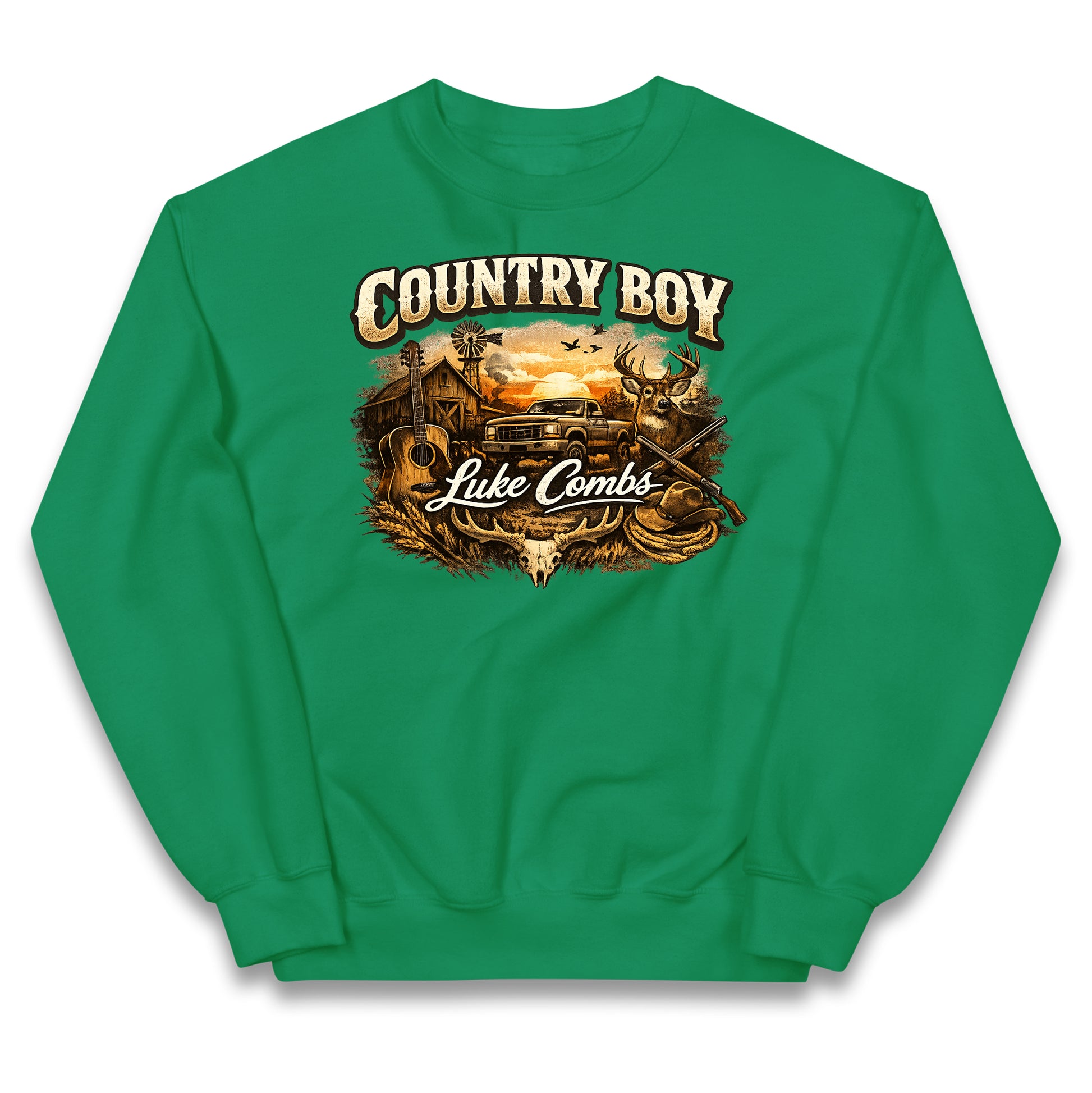 Luke Combs Country Music Kids Jumper