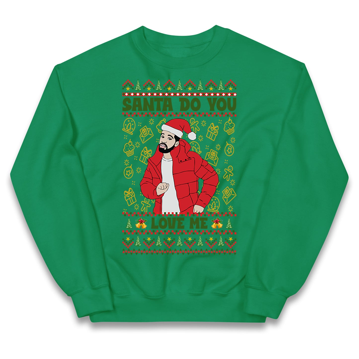 drake christmas jumper