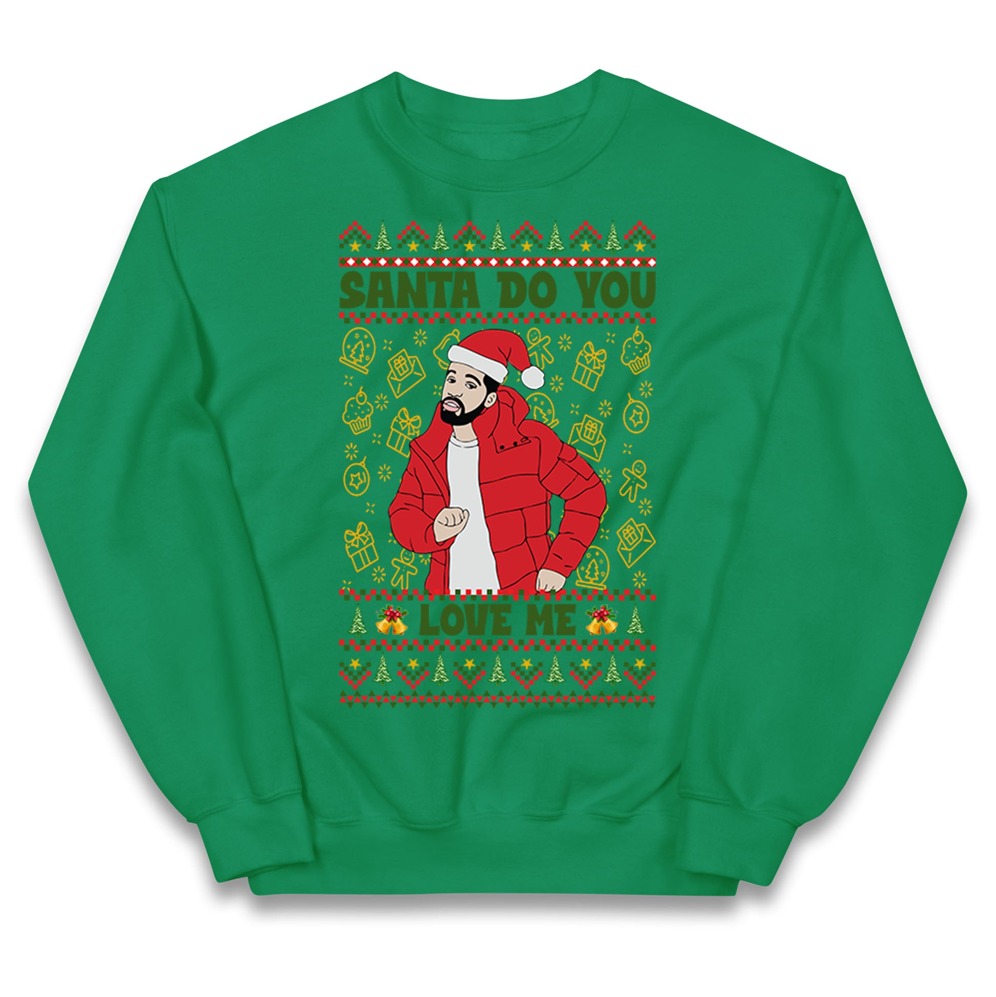 drake christmas jumper
