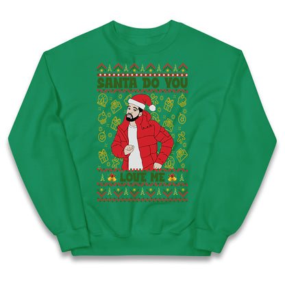 drake christmas jumper