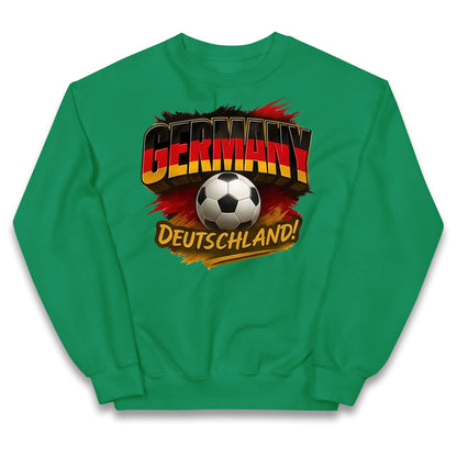 Germany Retro World Cup Kids Jumper
