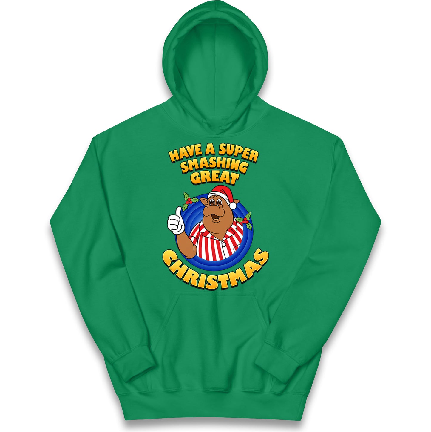 Bullseye Christmas Kids Hoodie