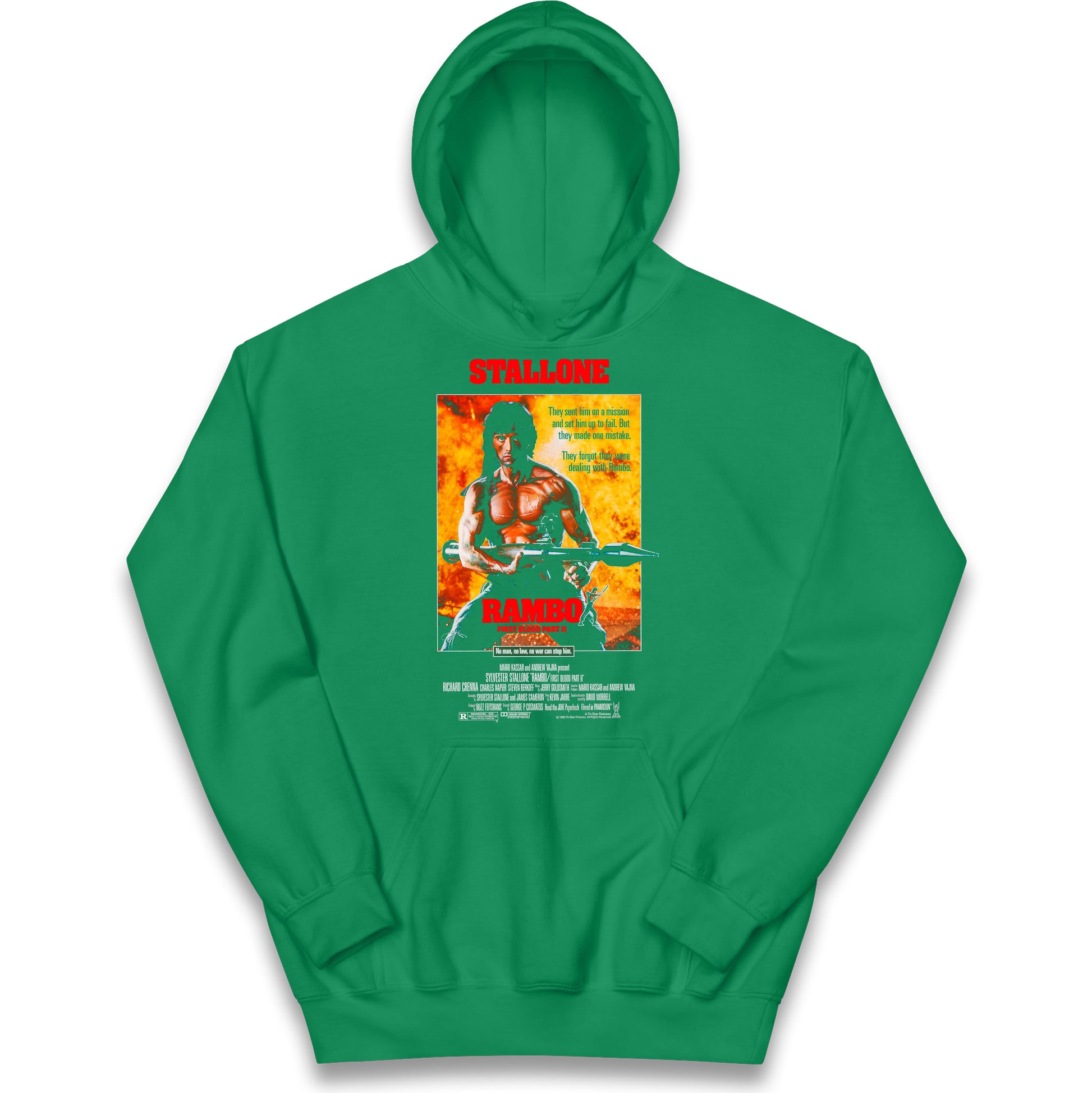 Rambo Movies Kids Hoodie