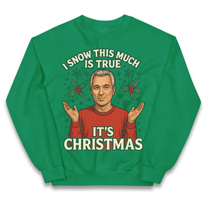 Martin Kemp Christmas Kids Jumper 