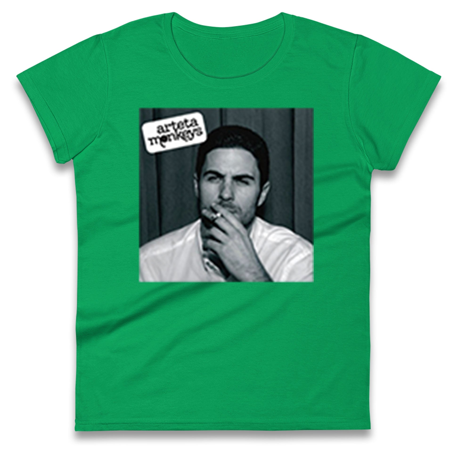 Mikel Arteta Arsenal Arctic Monkeys Ladies T Shirt