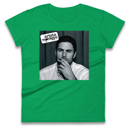 Mikel Arteta Arsenal Arctic Monkeys Ladies T Shirt