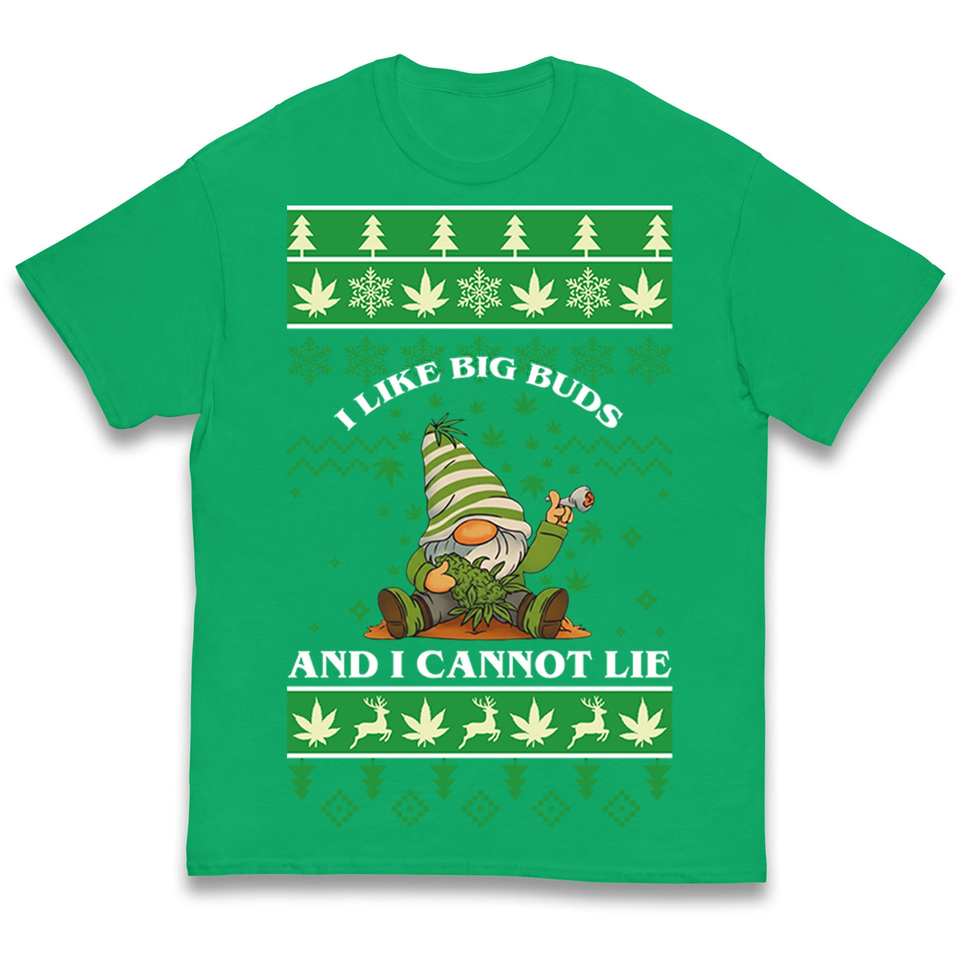 Cannabis Christmas Kids T Shirt