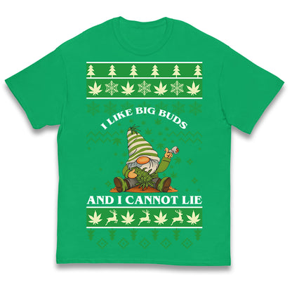Cannabis Christmas Kids T Shirt
