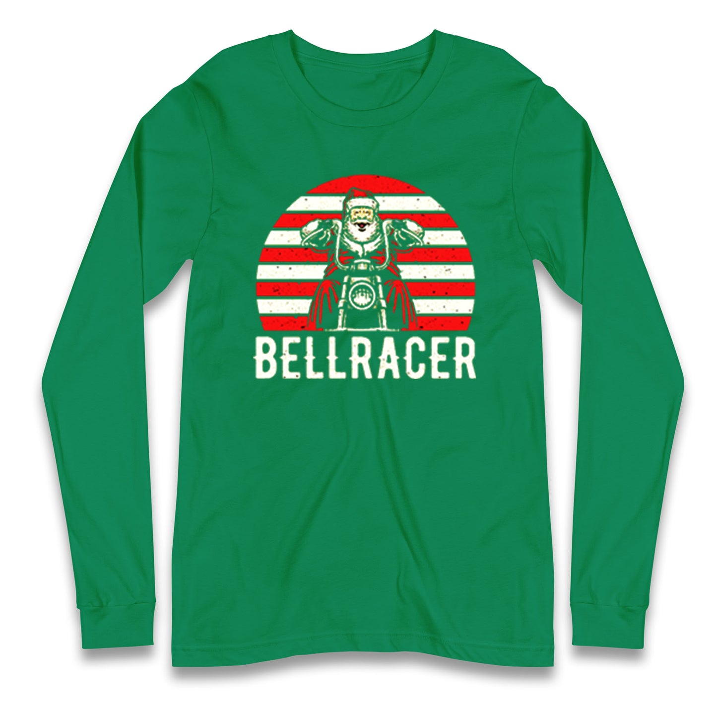 Bell Racer Christmas Long Sleeve T Shirt