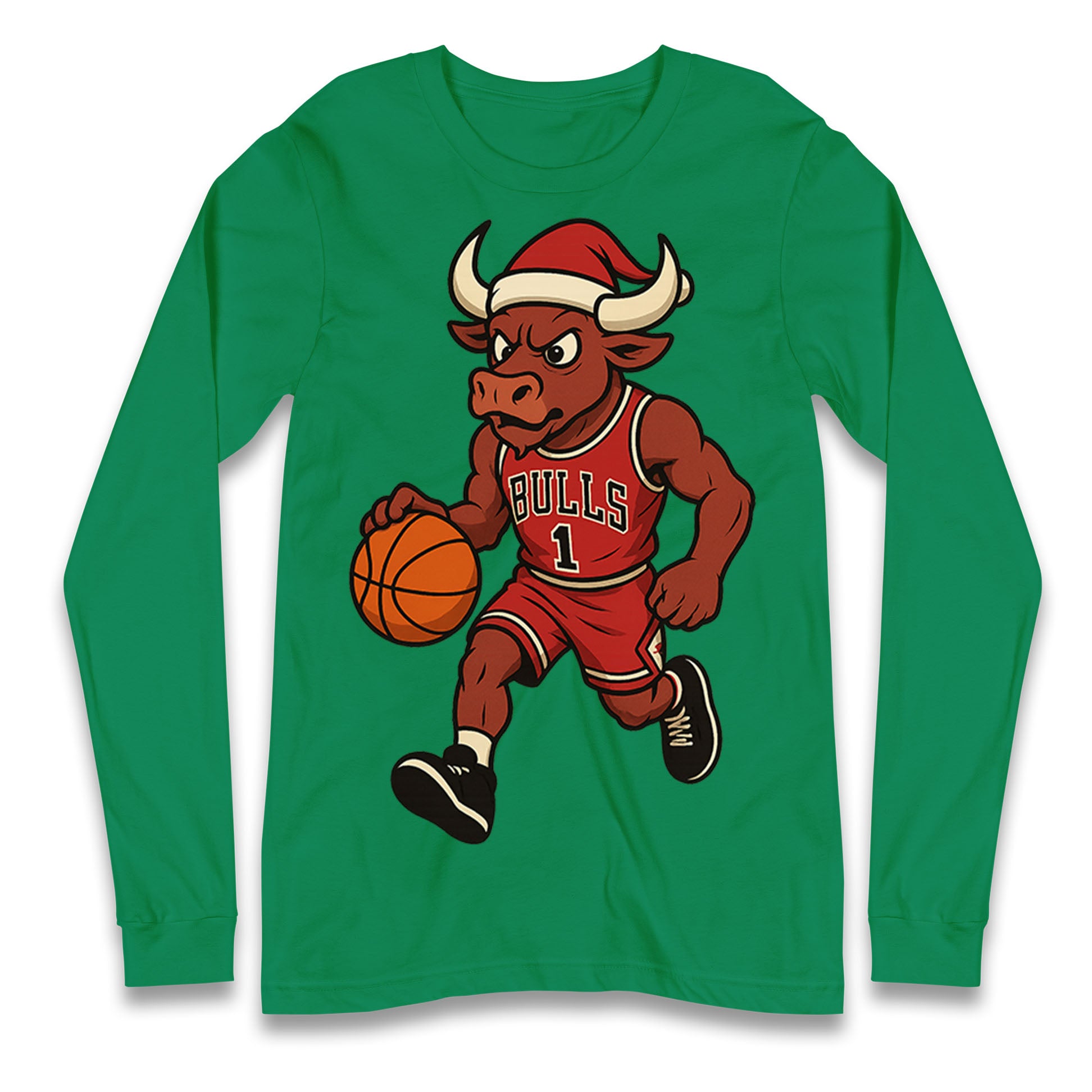 Chicago Bulls Christmas Longsleeve T Shirt