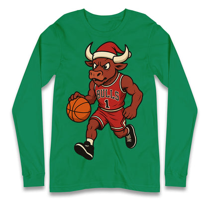 Chicago Bulls Christmas Longsleeve T Shirt