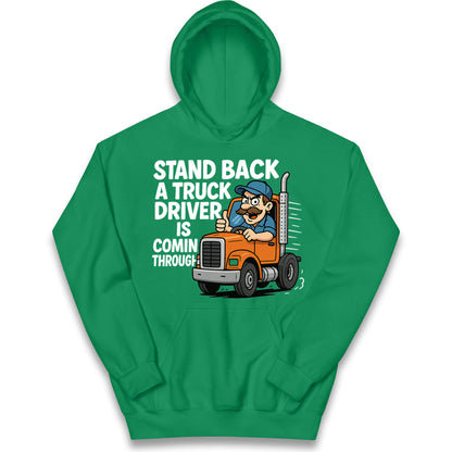 Truck Driver Kids Hoodie