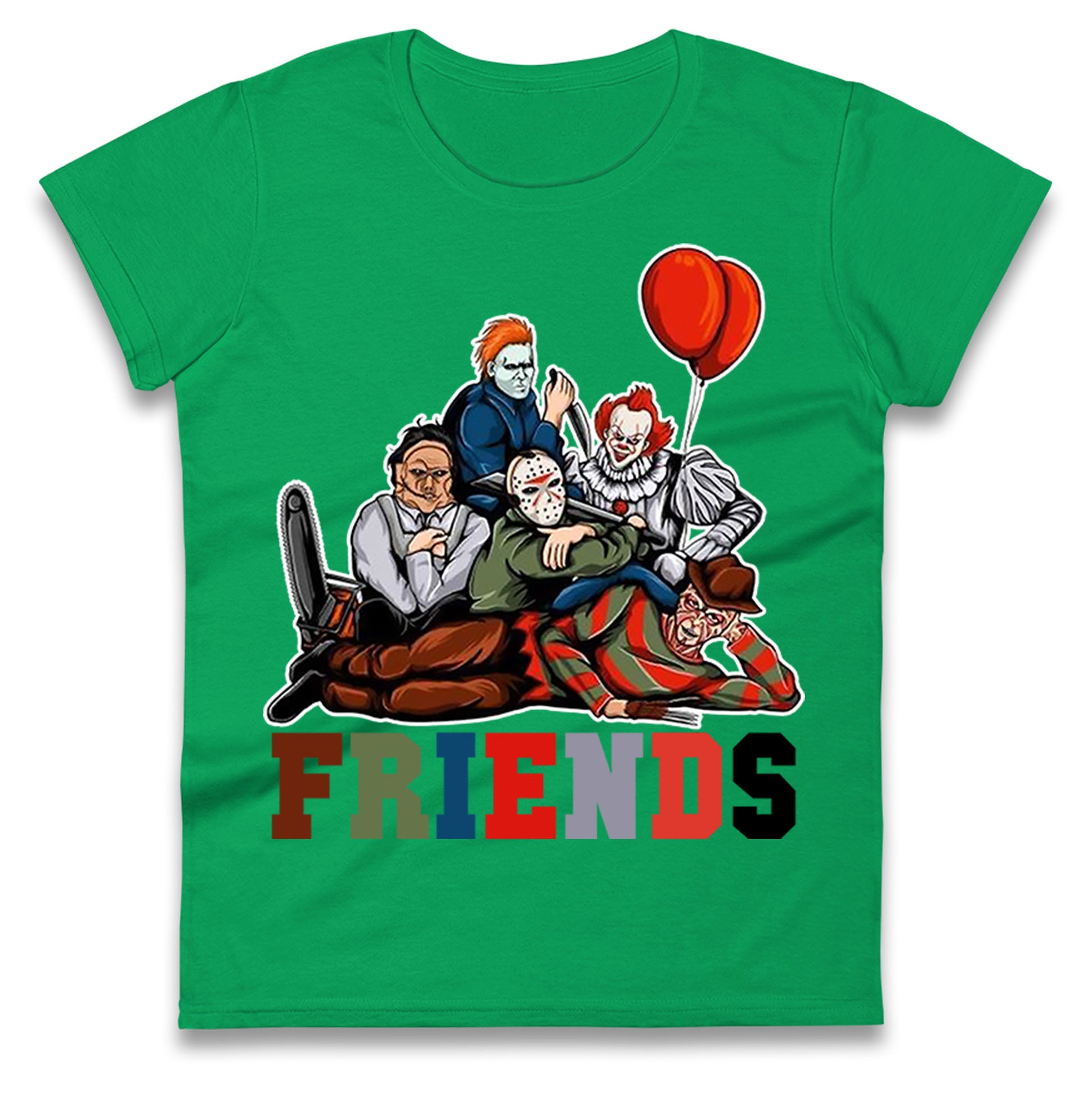 Horror Vintage Characters Friends Halloween t shirts
