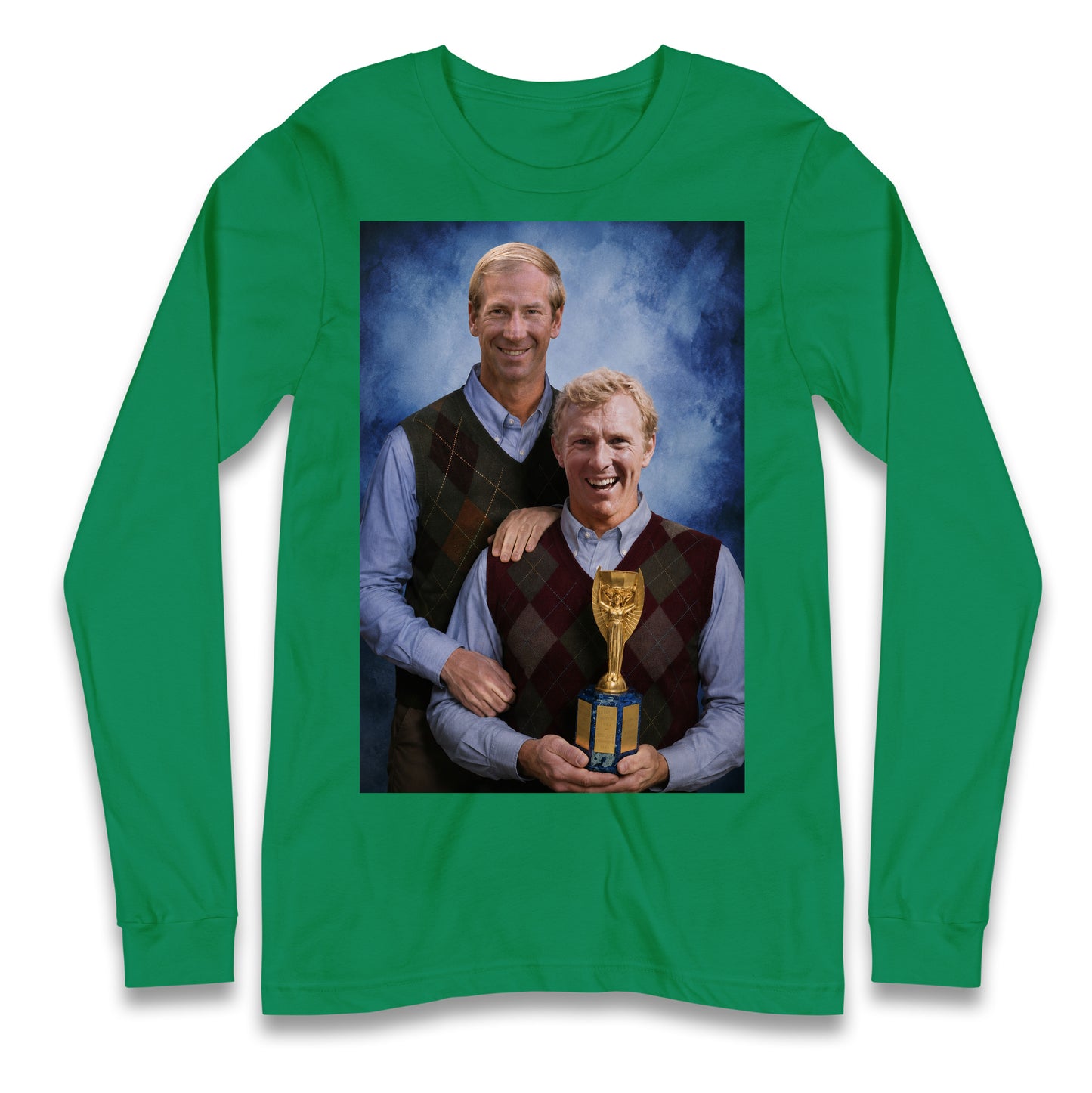 Bobby Moore Bobby Charlton Step Brothers Style England 1966 Longsleeve T Shirt